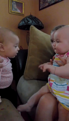 Adorable Baby Cousins Meet for the First Time