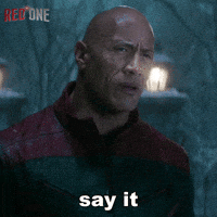 The Rock GIF by Red One Movie
