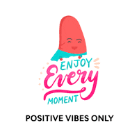 nkfmy positive enjoy mental health selfcare Sticker