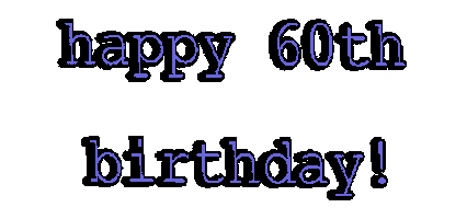 60Th Birthday Sticker by Alissandra