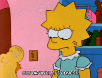 Sad Season 3 GIF by The Simpsons