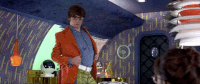 austin powers flirting GIF