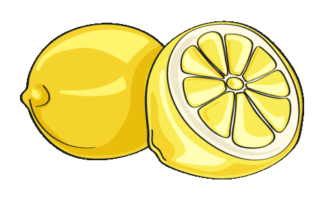 Lemon Juice Fruit Sticker by nirmarx