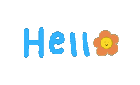 Happy Flower Sticker