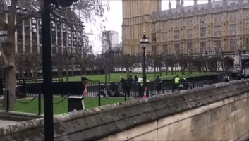 Injured Person Treated After Westminster Attack