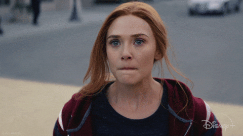 TechDogs-"Challenges In Knowledge Representation"-"Wanda Maximoff Looking Determined And Emotional In A Scene From Disney+’s WandaVision"