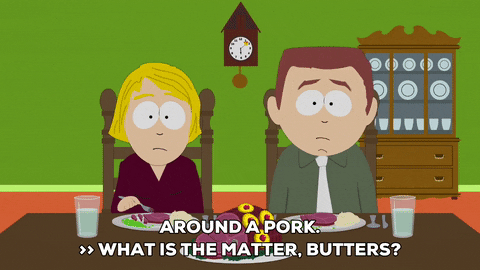 dinner parents GIF by South Park 