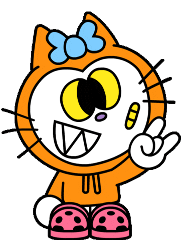 Cat Skate Sticker