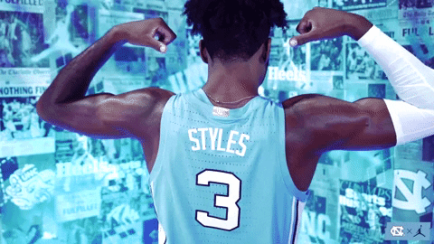 North Carolina Sport GIF by UNC Tar Heels
