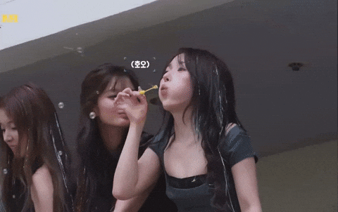 Bubble Haewon GIF