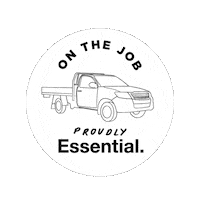 On The Job Work Sticker by Reece Plumbing