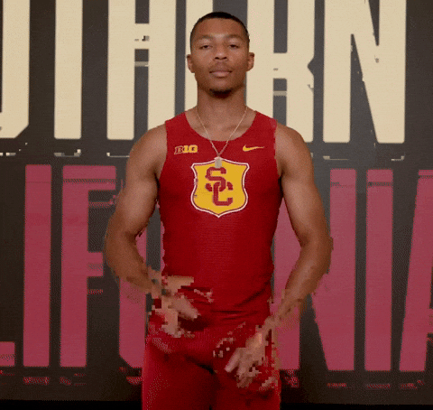 Track And Field GIF by USC Trojans