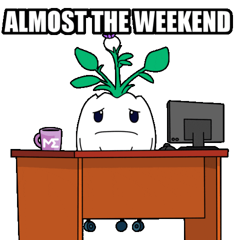 Ready For The Weekend Waiting Sticker by Magic Eden