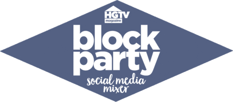whosevent giphyupload hgtvmagblockparty Sticker