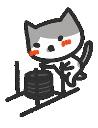 Sport Cat Sticker by yomoyeah