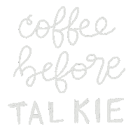 Coffee Calligraphy Sticker