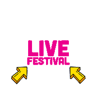 playlistlivefest festival live playlist bandung Sticker