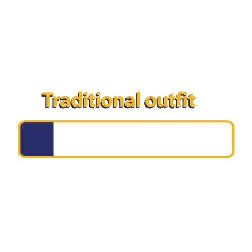 Loading Traditional Outfit Sticker by Visa South Africa