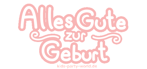 KidsPartyWorld giphyupload geburt kidspartyworld kids-party-world Sticker