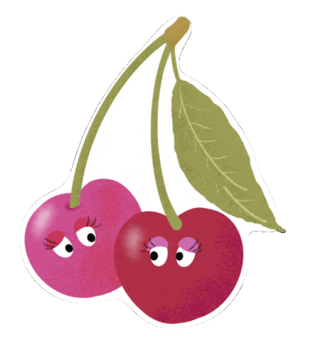 Fruit Cherry Sticker