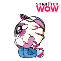 Emoticon Wow Sticker by Smartfren 4G