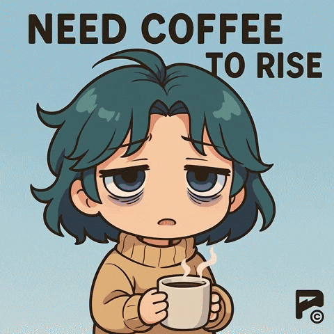 Coffee Time Hana GIF by Persona