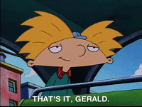 hey arnold nicksplat GIF