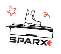 Skate Sharpening Sticker by Sparx Hockey