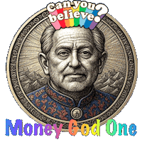 Prayer Sticker by Money God One