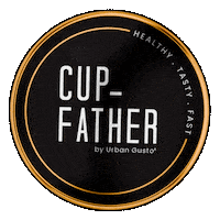 CupFather food cup tasty coin Sticker