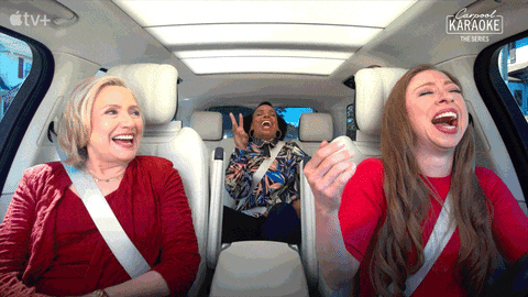 Hillary Clinton Laughing GIF by Apple TV+