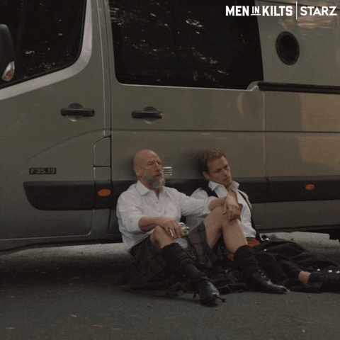 Tired Over It GIF by Men in Kilts: A Roadtrip with Sam and Graham