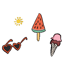 Summer Sticker by Blue Sky Planners