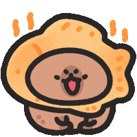Mochi Capybara Sticker by sansanplanet