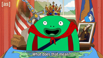 King Look Down GIF by Adult Swim