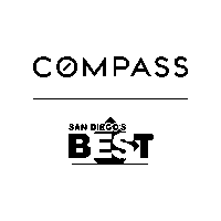 San Diego Compass Sticker by CompassSD