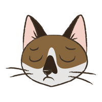 Cartoon Cat Sticker