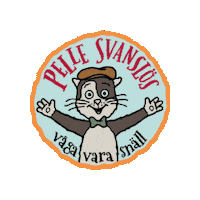 Pelle Svanslos Sticker by Uppsala
