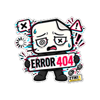 Glitch Bug Sticker by ZTIKIX