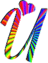 graphics alphabet STICKER