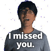 Miss You Want Sticker