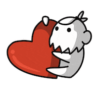 Bites_of_Axol love heart iloveyou loveyou Sticker