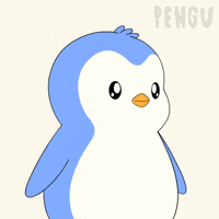 Penguin Warning GIF by Pudgy Penguins