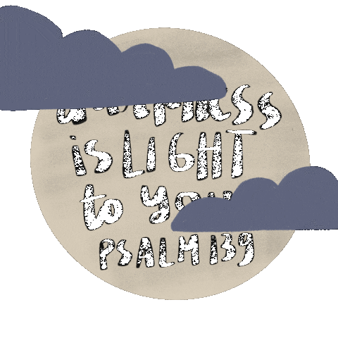 arteng_png night light moon jesus Sticker