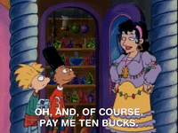 hey arnold nicksplat GIF