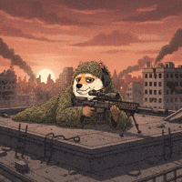 Aiming Shiba Inu GIF by Doge Pound