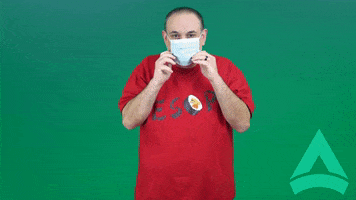 Mask Confetti GIF by Arch Telecom