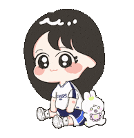 うさぎ 토끼 Sticker