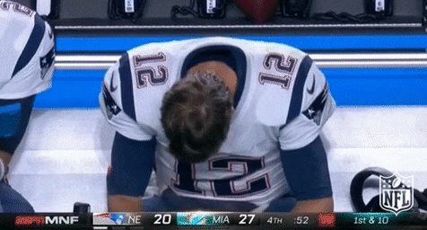 Head Down New England Patriots GIF by NFL