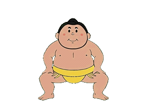 Japan Wrestler Sticker